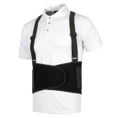 Faja Trabajo Lumbar Ajustable Knex Protección Espalda con Tiradores