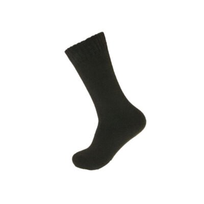 Pack x 12 Media de Algodón Grueso Media Caña Institucional Niño Y Adulto