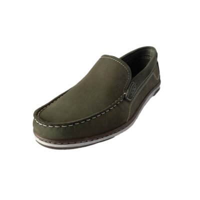 Mocasín Casual de Cuero Parafinado Marca Pegada Hombre Calzado Adulto