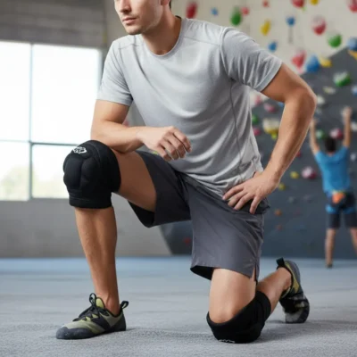 Rodillera Deportiva Acolchonada de Impacto PRO Knex Lesiones Rehabilitación Rodilla