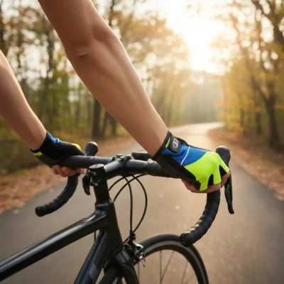 Guantes Cortos de Ciclismo de Carretera Knex Antideslizantes Bicicleta Ciclistas Deporte