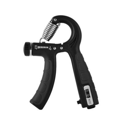 Hand Grip Ejercitador Strength Count con Regulador de Fuerza y Contador Resistencia Fitness