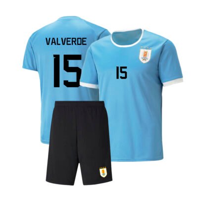 Conjunto de Niño Uruguay Valverde Camiseta y Short