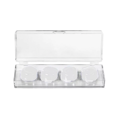Set 4 Tapones de Oído Natación Earplug de Silicona Accesorio Acuático Protección