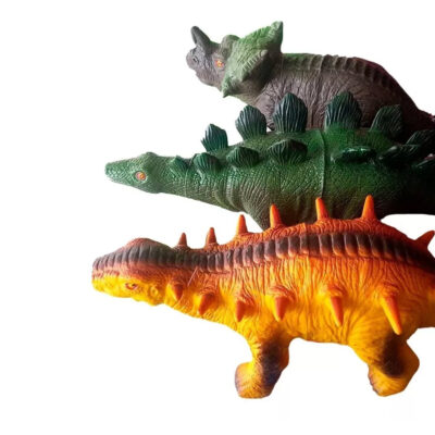 Dinosaurio Juguete Infantil Goma Blanda Con Sonido 40-42 Cm