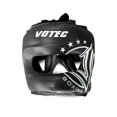 Cabezal Artes Marciales Cuero Reforzado Mentón Pómulos