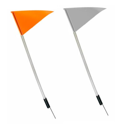 Poste Banderín para Corner 1,6 m con Pincho Fútbol Cancha