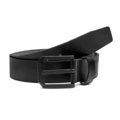 Cinto de Cuero Pegada Hombre Casual Cinturón Hebilla Metálica