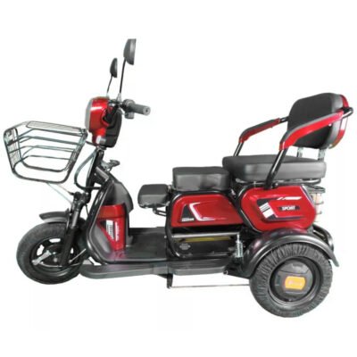 Triciclo eléctrico moto potencia 600w autonomía 35km