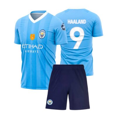 Conjunto de Niño Manchester City Haaland Camiseta y Short