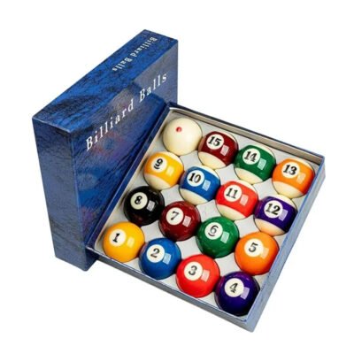 Juego De Bolas De Pool Medida Oficial 5.7 Cm Set De 16 Bolas