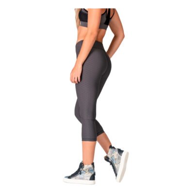 Calza Lycra Texturizada Larga De Entrenamiento Leggins Dama