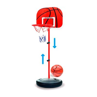 Tablero de Basquet Infantil Regulable Con Base Altura 1.50