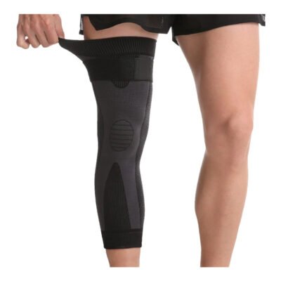 Rodillera Elástica Larga De 50 Cm Deportiva Protección Total