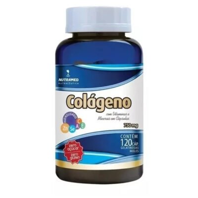 Colágeno Suplemento Con Vitaminas Y Minerales 120 Capsulas