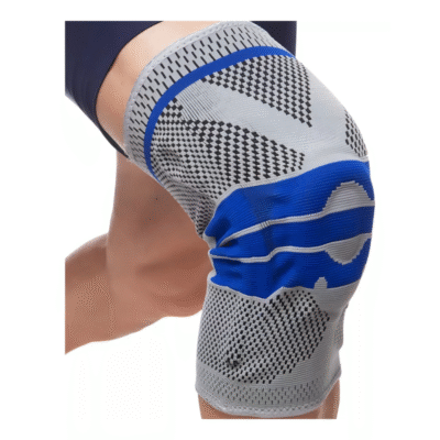 Rodillera Con Estabilizador De Silicona Y Almohadilla De Gel