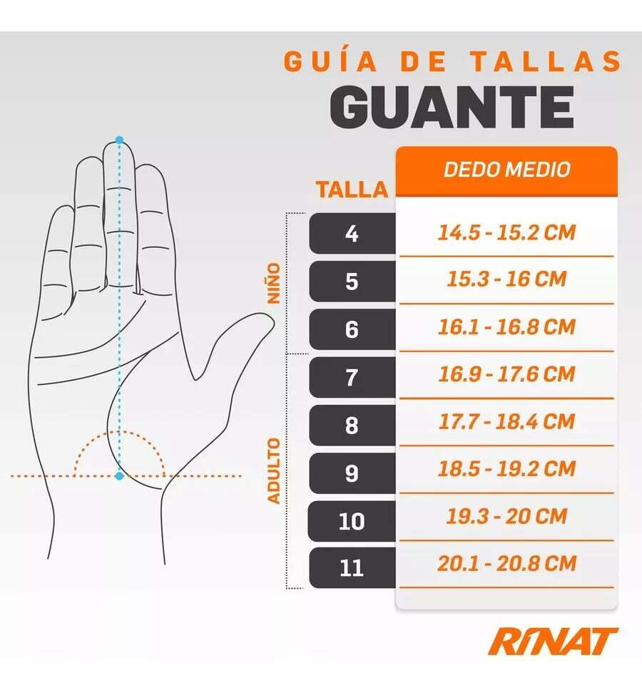 Guante De Golero Para Niño Rinat – Nkam Training INF Negro - Imagen 10