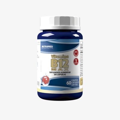 B12 Vitamina 60 Capsulas 60 Días 300mg Nutramed Neutro