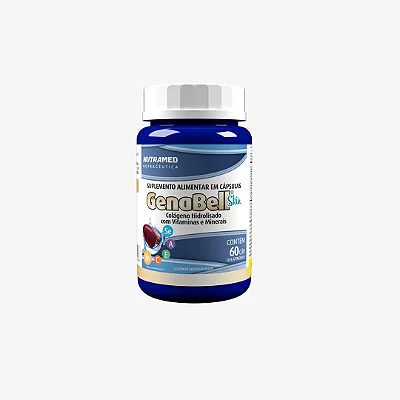 Suplemento Colágeno Vitaminas Genabell 120 Capsulas Neutro