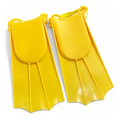 Aletas De Natación Ajustables Infantil Amarillo