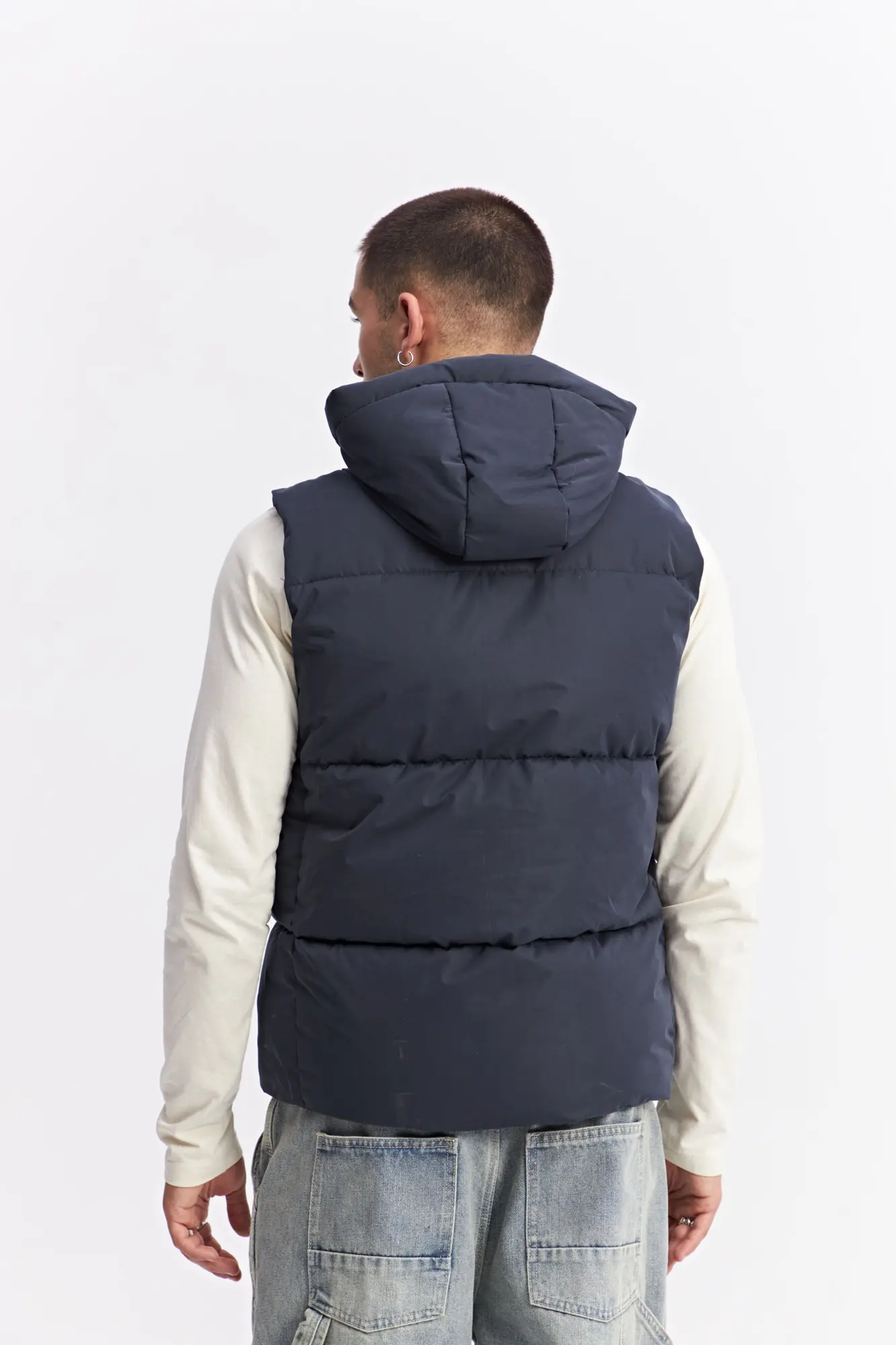 Chaleco Mistral De Hombre Con Cierre Y Capucha - Imagen 4